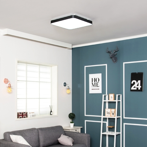 LED 커브드 시스템 A타입(블랙) /<BR>거실등 1개 + 방등 3개 + 주방등 1개