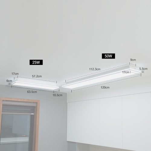LED 슬림 위콘 아크릴 주방등 25W / 50W