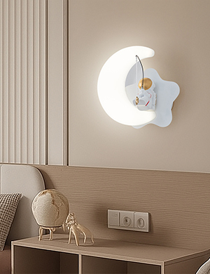 LED 피싱 문스타 우주인 벽등 7W