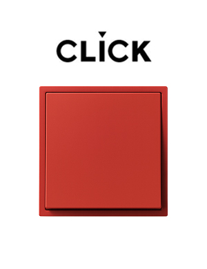 클릭 스위치 콘센트 [오렌지]