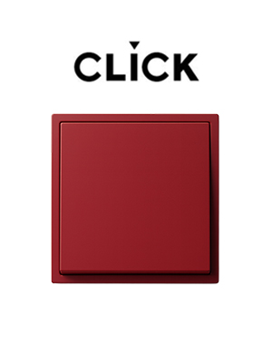 클릭 스위치 콘센트 [레드]