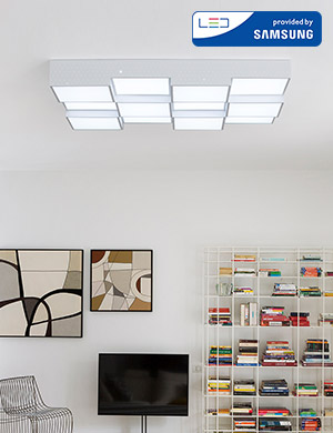 [단스탠드 증정] LED 비스트 거실등 180W