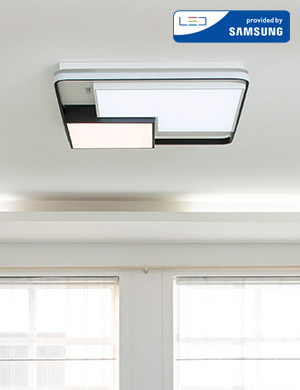 [단스탠드 증정] LED 보네사 거실등 150W