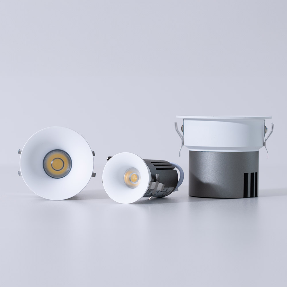 LED COB 커브드 다운라이트 안티글레어 DC타입 3type