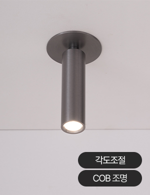 LED COB 카르모 반매입등 3W
