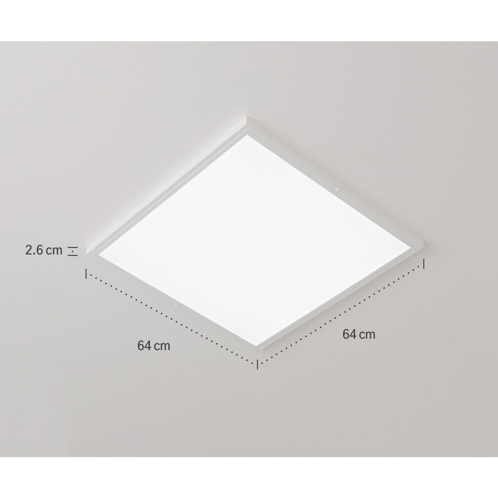 LED 데이온 리모컨 직하형 사각 방등 40W