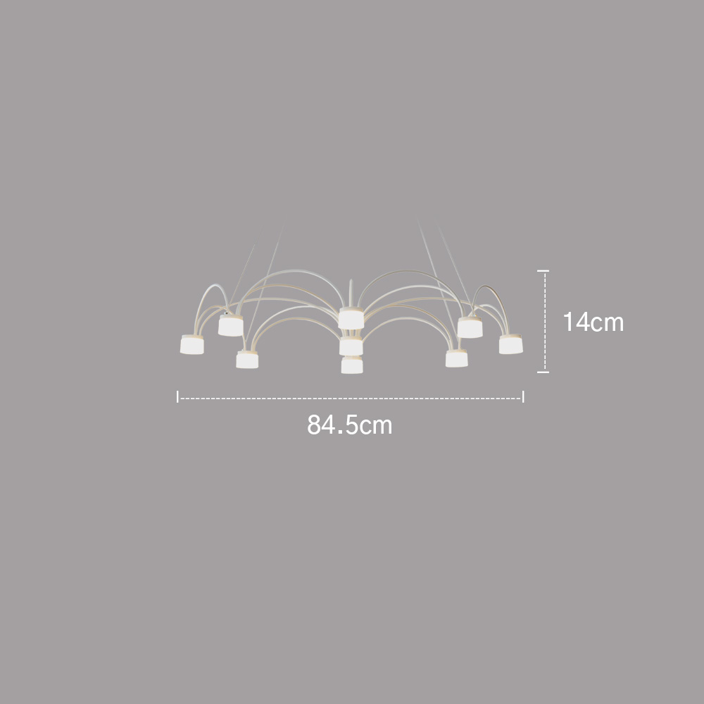 LED 에르미스 9등 식탁등 식탁조명 40W 2color