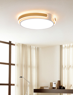[무료반품] LED 하프문 방등 75W