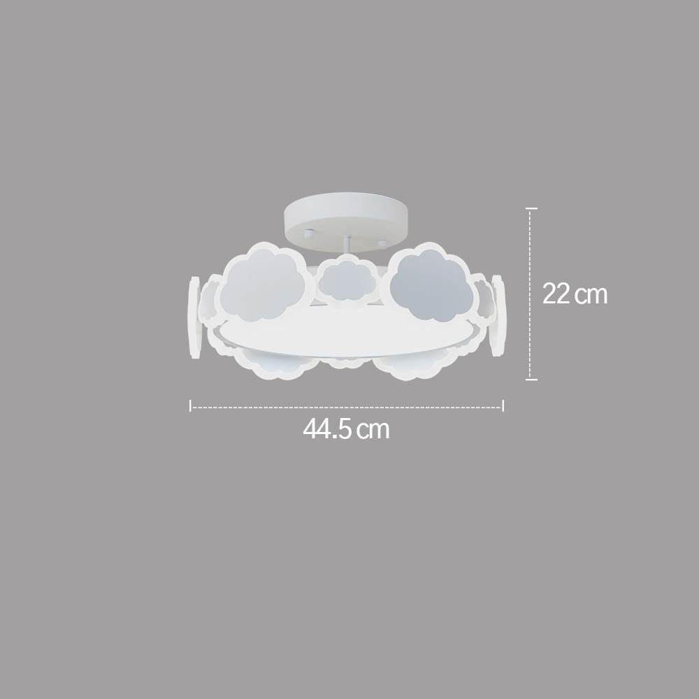 [무료반품] LED 몽글 방등 75W