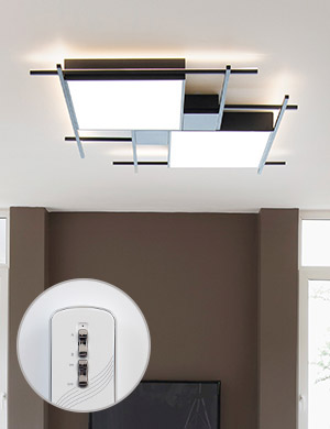 [단스탠드 증정] LED 뮤스 거실등 120W