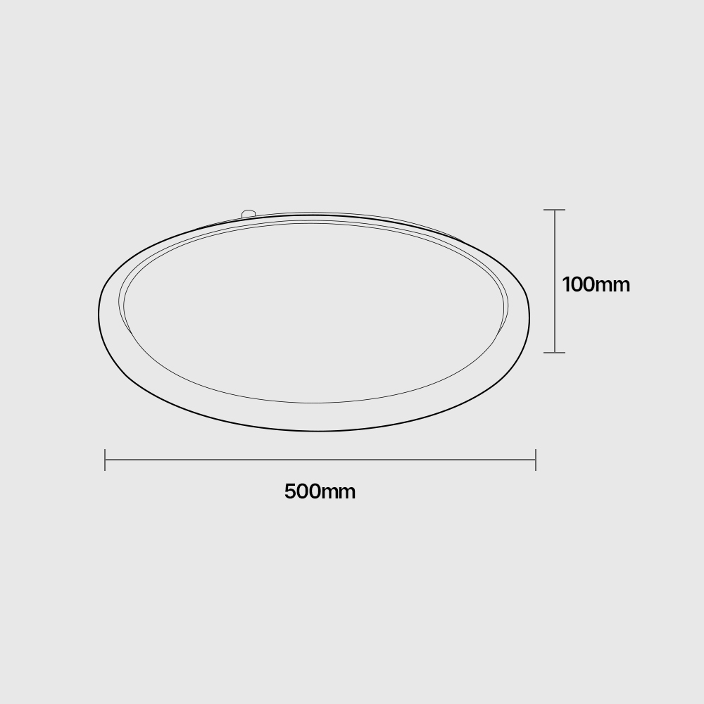 LED 플래차 방등 60W