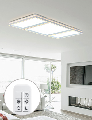 LED P타입 거실등 115W (브라켓 포함)