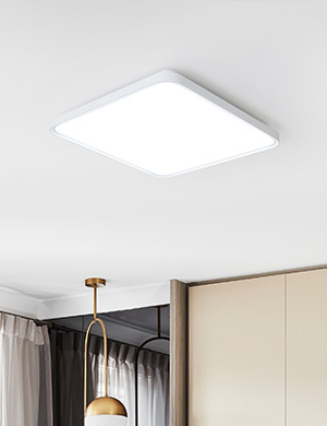 [무료반품] LED 라피드 원터치 사각 방등 50W