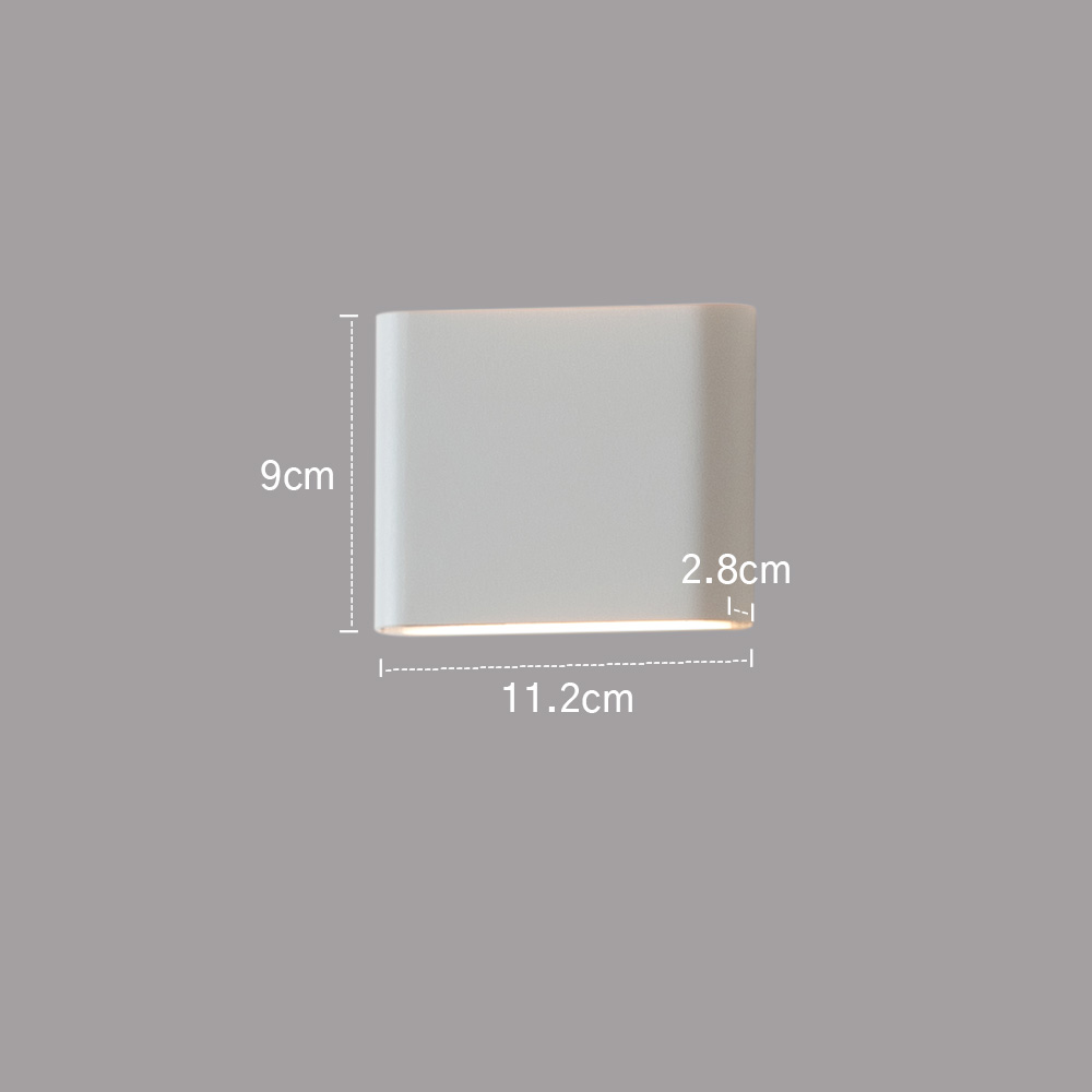 [무료반품] LED 미니 COB 모던슬림 벽등 8W 3color