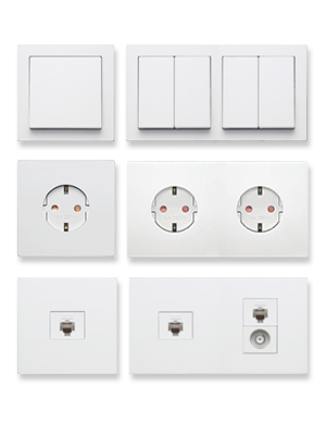 나노 유로 화이트 (스위치/콘센트/통신)