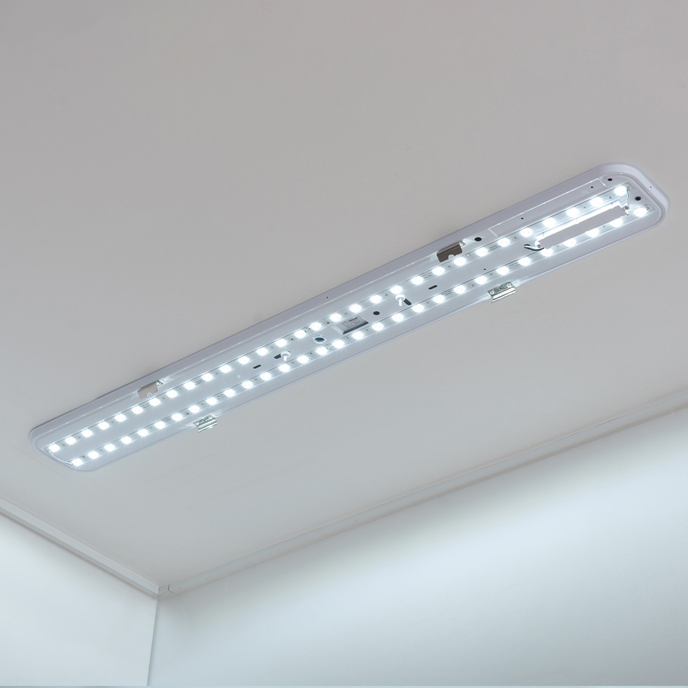 LED 커브드 시스템 주방등 60W 2color (밀착형)