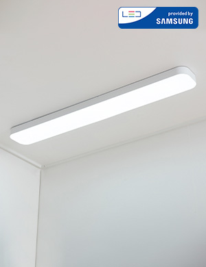 LED 커브드 시스템 주방등 60W 2color (밀착형)