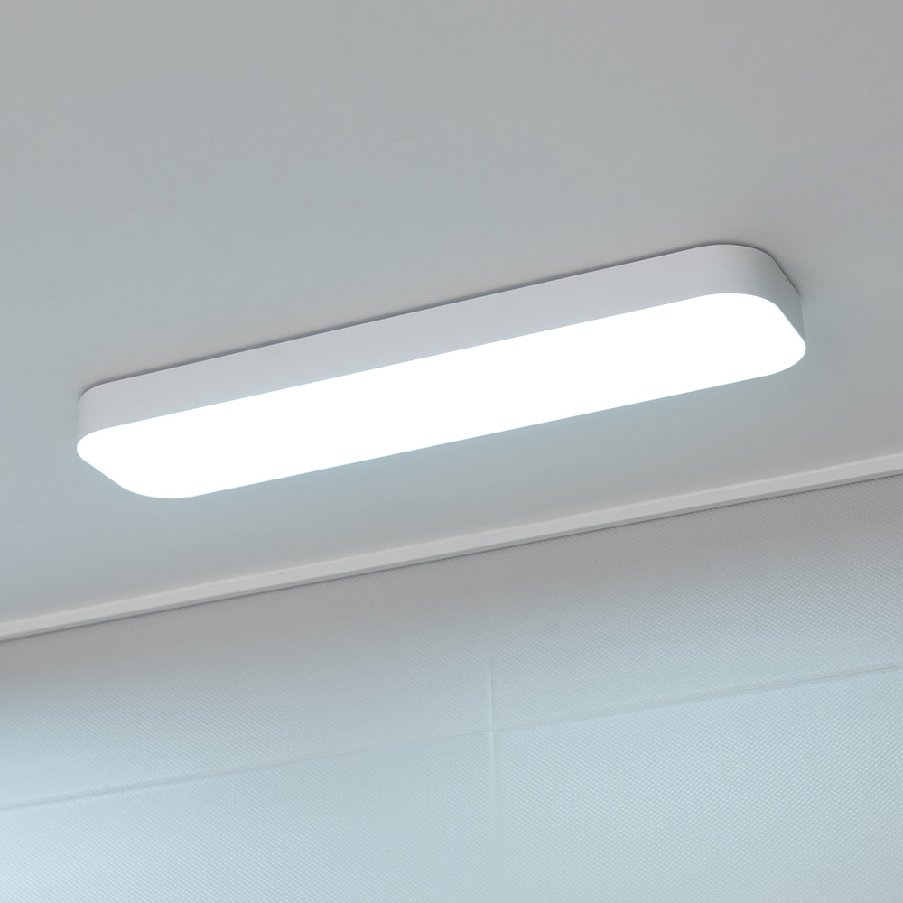 LED 커브드 시스템 욕실등 30W 2color (밀착형)