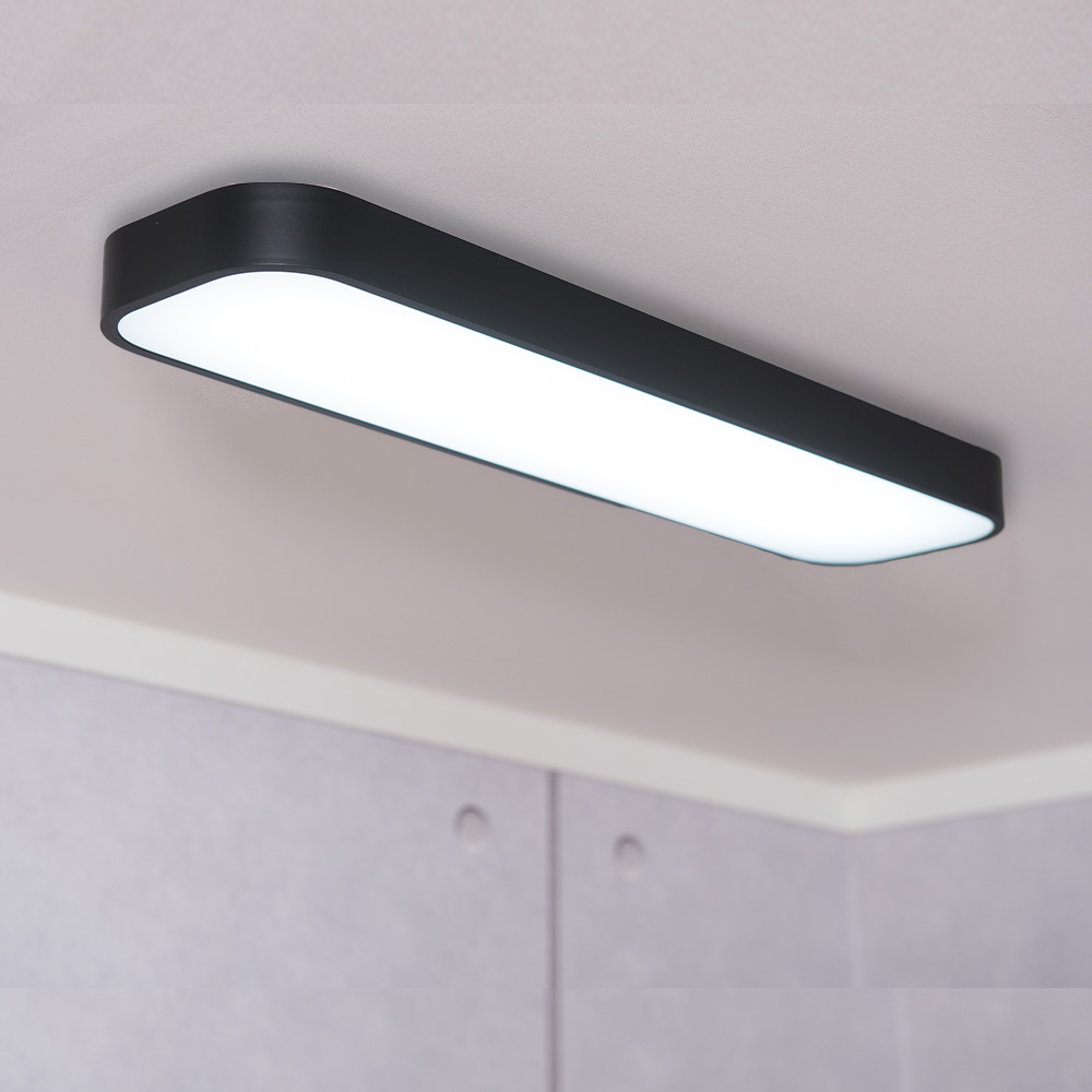 LED 커브드 시스템 욕실등 30W 2color (밀착형)