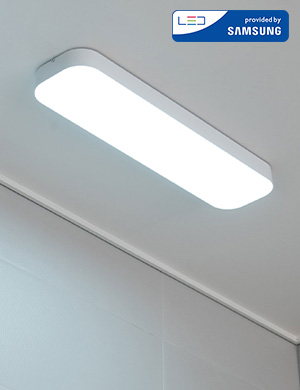 [이벤트] LED 커브드 시스템 욕실등 30W 2color (밀착형)