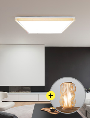 [단스탠드 증정] LED 알루스 거실 6등 150W