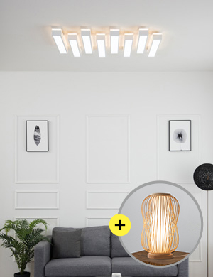 [단스탠드 증정] LED 포르테 거실등 200W