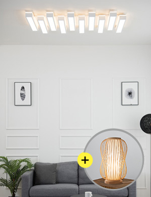 [단스탠드 증정] LED 포르테 거실등 230W