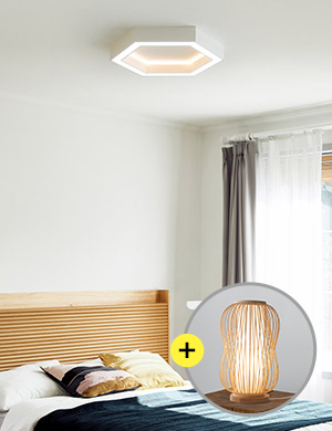 [단스탠드 증정] LED 하이브 방등 50W