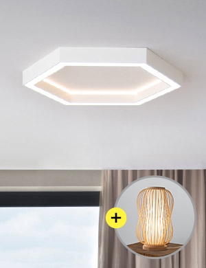 [단스탠드 증정] LED 하이브 방등 75W