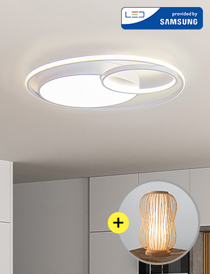 [단스탠드 증정] LED 모더닝 거실등 100W