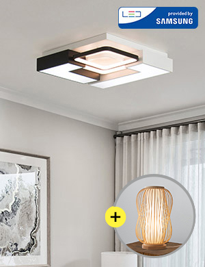 [단스탠드 증정] LED 시니언 거실등 90W